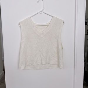 Cream tank top
